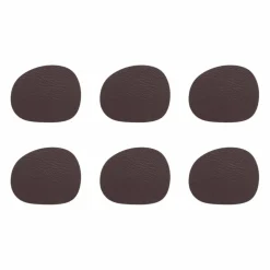 RAW Buffalo glasunderlägg 6-pack, svart