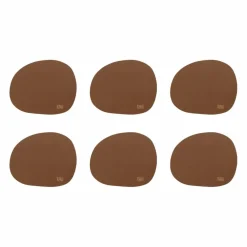 RAW glasunderlägg 6-pack, mellow clay