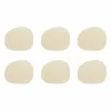 RAW glasunderlägg 6-pack, sky blue