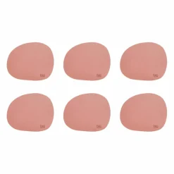 RAW glasunderlägg 6-pack, svart
