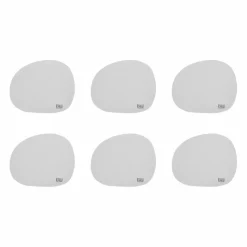 RAW glasunderlägg 6-pack, svart