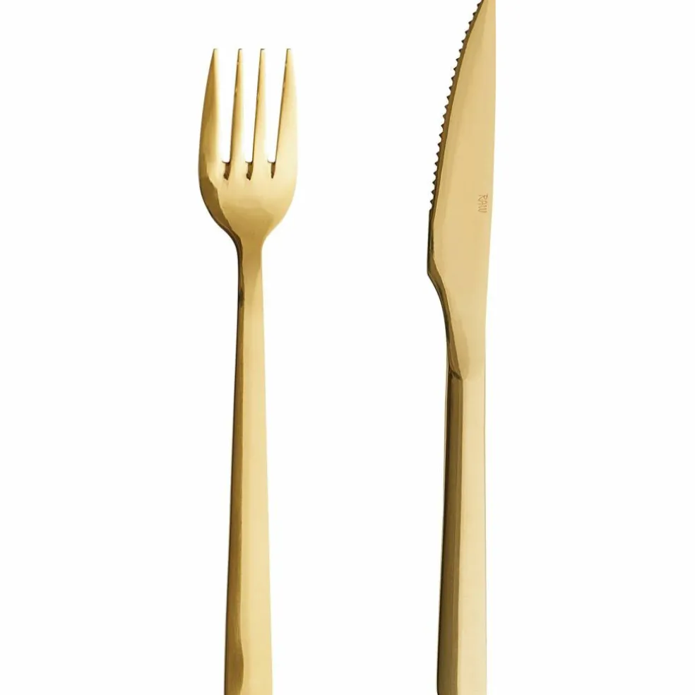 RAW grillbestick 8 delar, guld