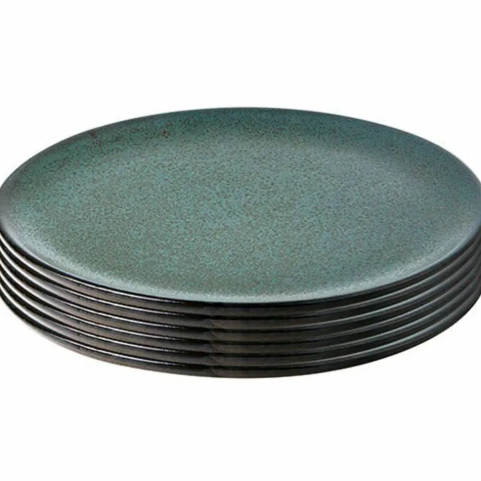 RAW Middagstallrik Ø28 cm 6 st, northern green