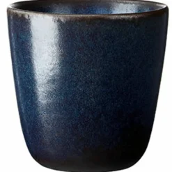 Raw mugg i stengods, skogsbrun
