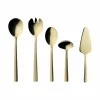 RAW serveringsset 5 delar, champagne/guld