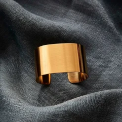 Raw servetthållare 4 st. guld