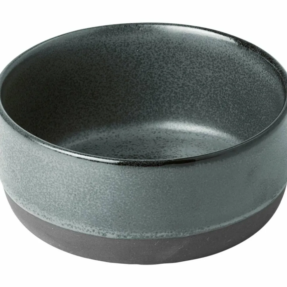 Raw skål 13,5 cm., skogsbrun