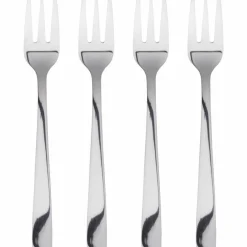 RAW tårtgaffel 4-pack, rostfritt stål