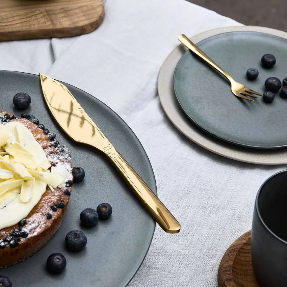 RAW tårtgafflar guld 4 st