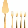 RAW Tårtset guld 5 st