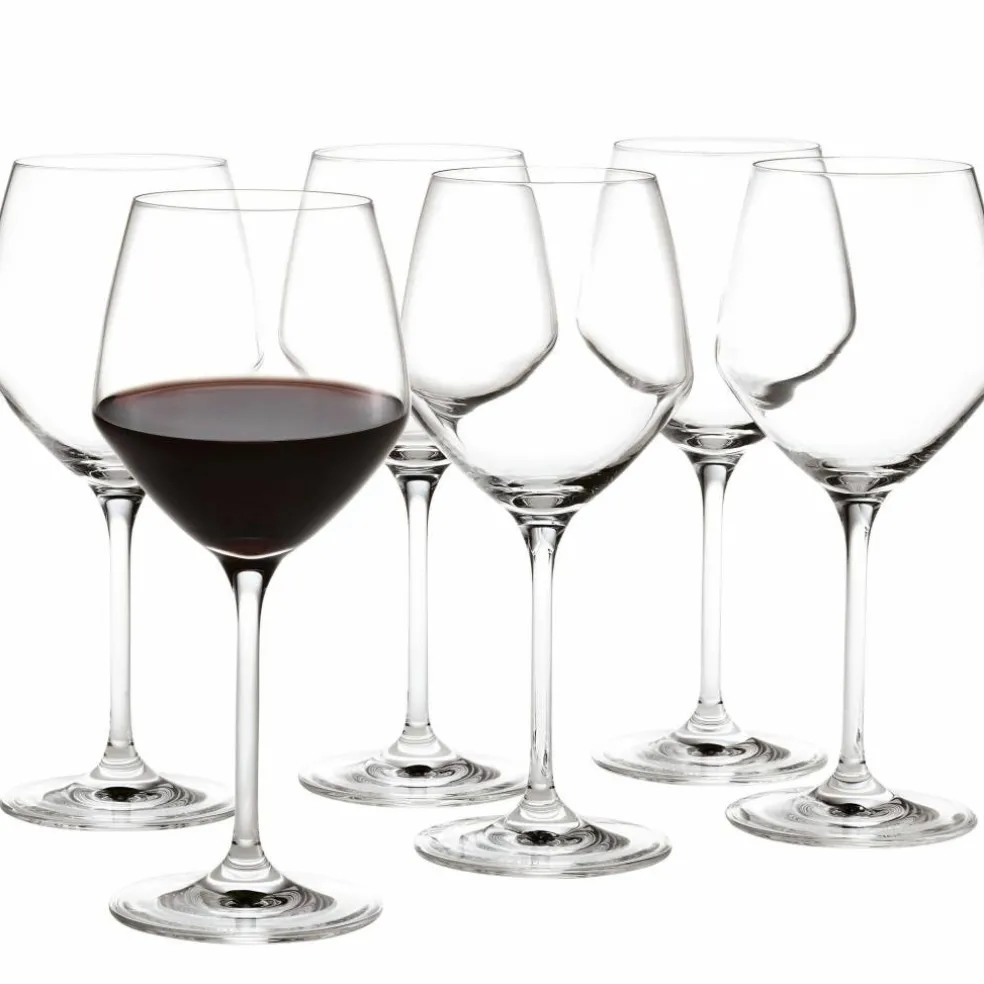 Rödvinsglas 43 cl 6 st, Klar