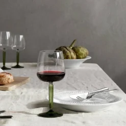 Rödvinsglas, Ø 9,5 cm, 2 st, klar