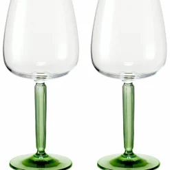 Rödvinsglas, Ø 9,5 cm, 2 st, klar