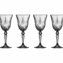 Rödvinsglas, 4 stk.