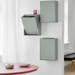 Recycling Box 12 liter, ash rose