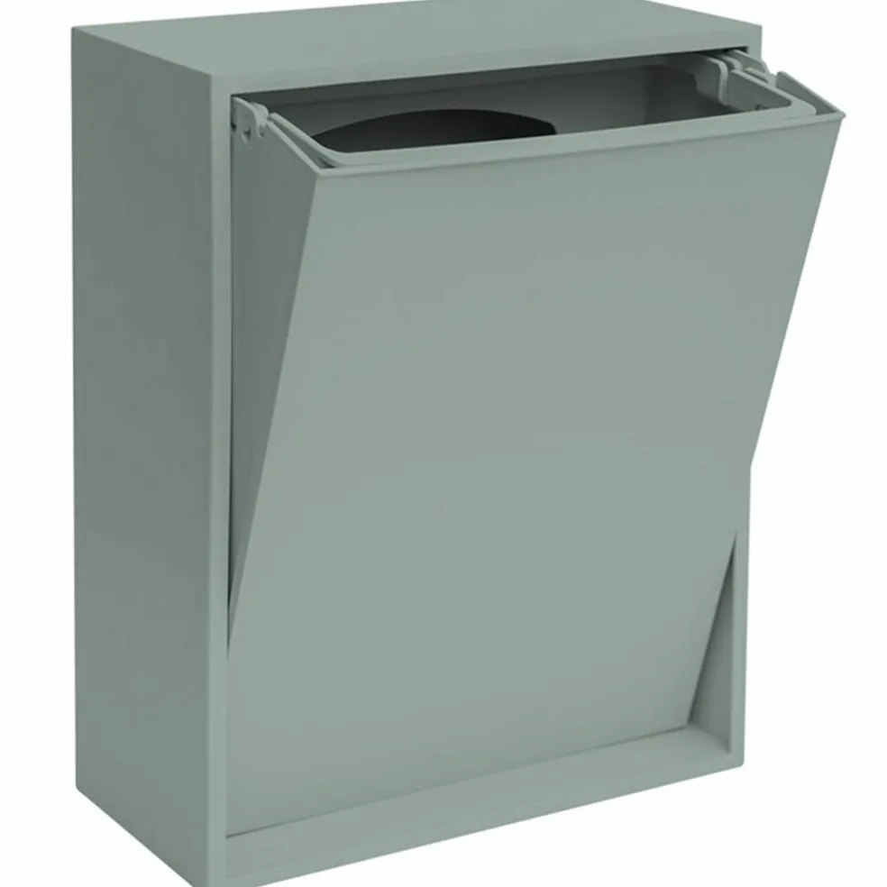 Recycling Box 12 liter, ash rose