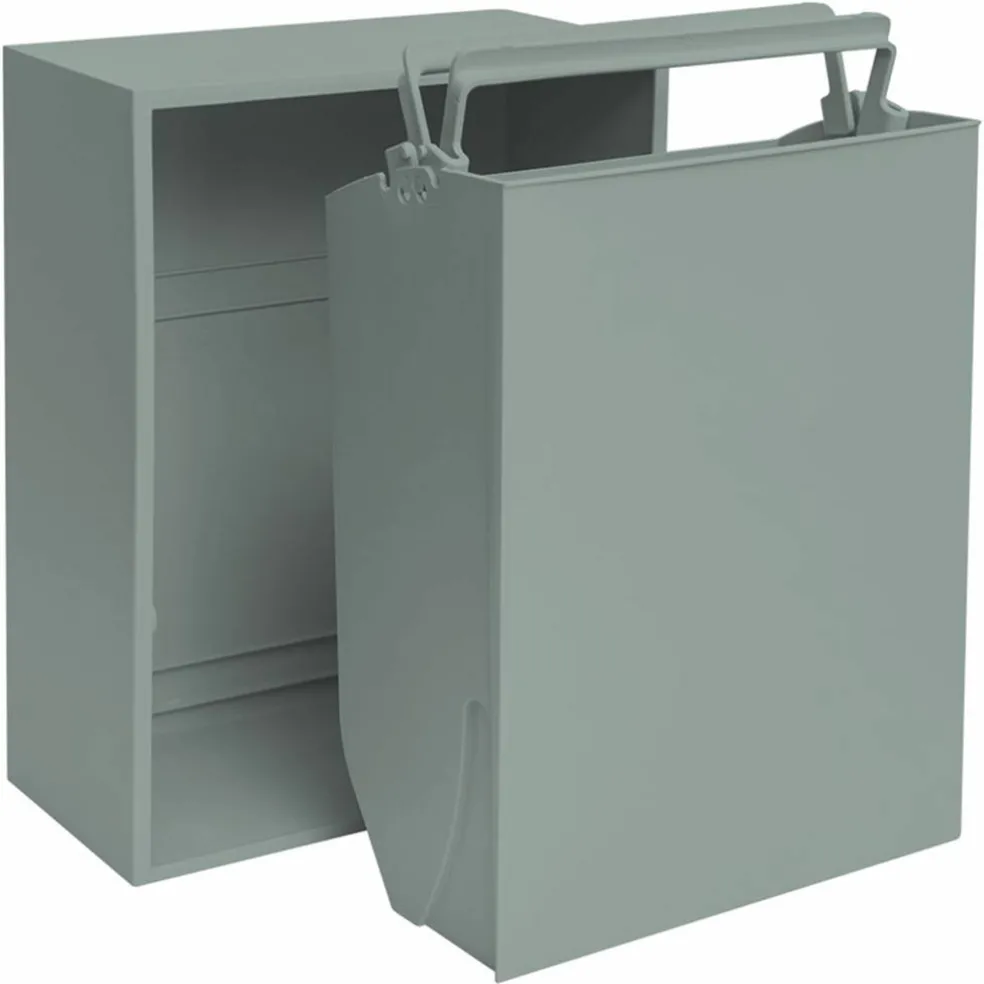 Recycling Box 12 liter, brilliant white