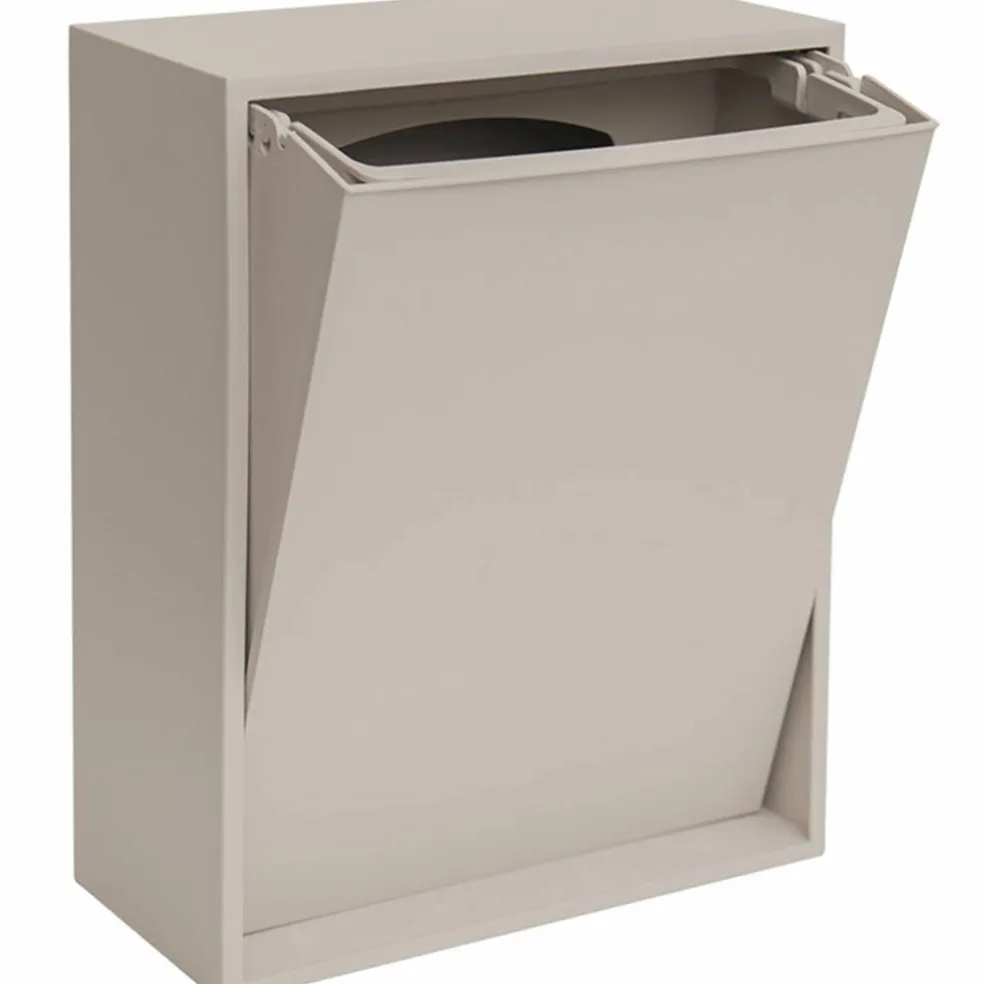Recycling Box 12 liter, brilliant white