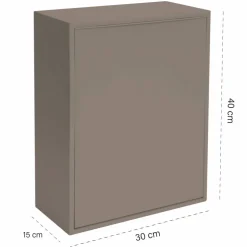 Recycling Box 12 liter, iron blue