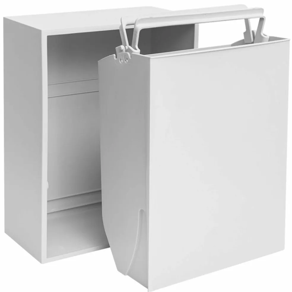 Recycling Box 12 liter, oak green