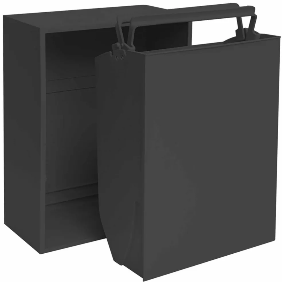 Recycling Box 12 liter, silver cloud grey