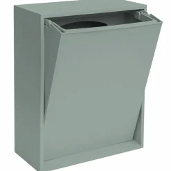 Recycling Box 12 liter, silver cloud grey