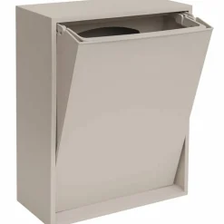 Recycling Box 12 liter, silver cloud grey