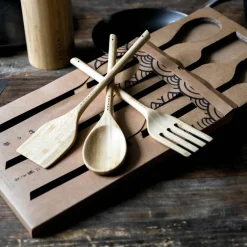 Redskapsset 3 delar, bambu