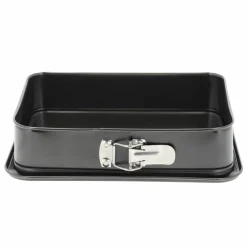 Rektangulär springform 28 x 20 x 6 cm, rostfritt stål