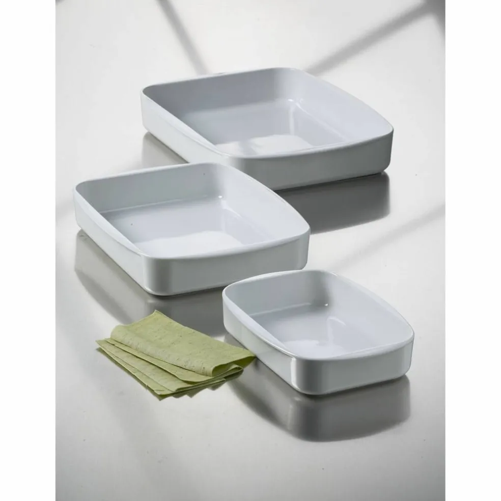 Rektangulärt ugnsfast fat 36x29 cm. Legio