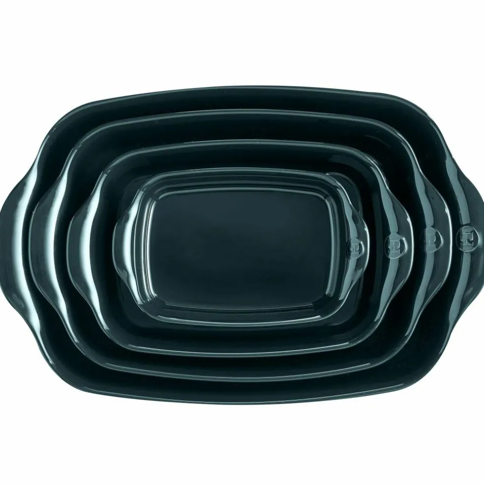 Rektangulär ugnsform (L) 4 liter, cream