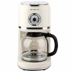 Retro kaffebryggare 1,5 liter, ivory