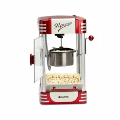 Retro popcornmaskin XL, röd metallic