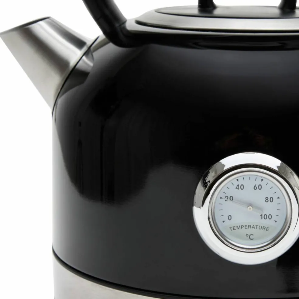 Retro vattenkokare 1,7 liter, cremevit