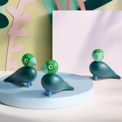 Årets fågel 2026 Birk 12,5 cm, mörkgrön