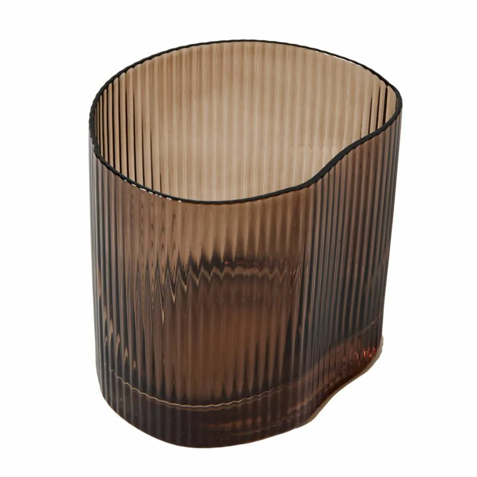 Ripe glas 39 cl, brun