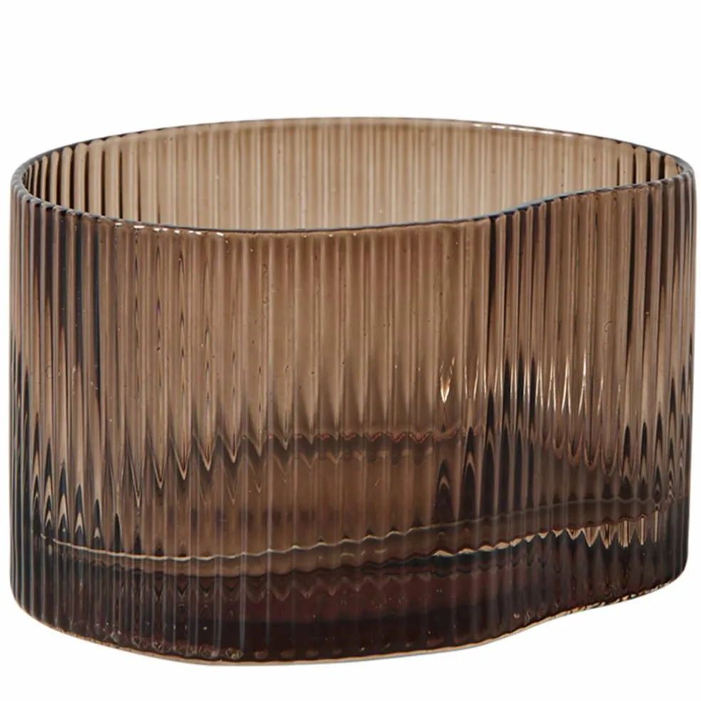 Ripe glas 20 cl, brun