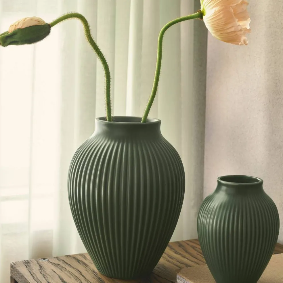 Ripple Celadon Vas 27 cm, grön