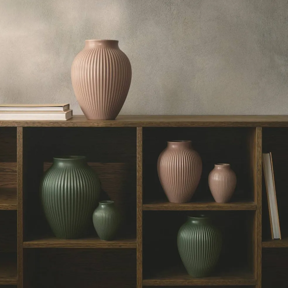 Ripple Celadon Vas 27 cm, grön