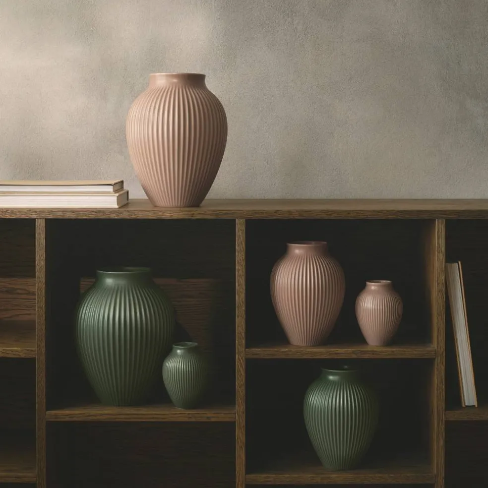 Ripple Celadon Vas 27 cm, grön
