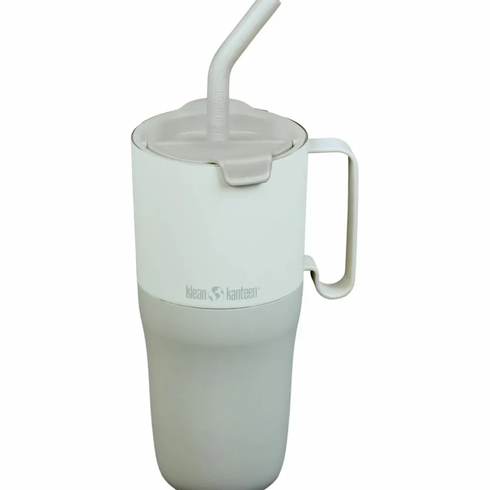 Rise Tumbler med flip-lock och sugrör 770 ml, Barely Blue