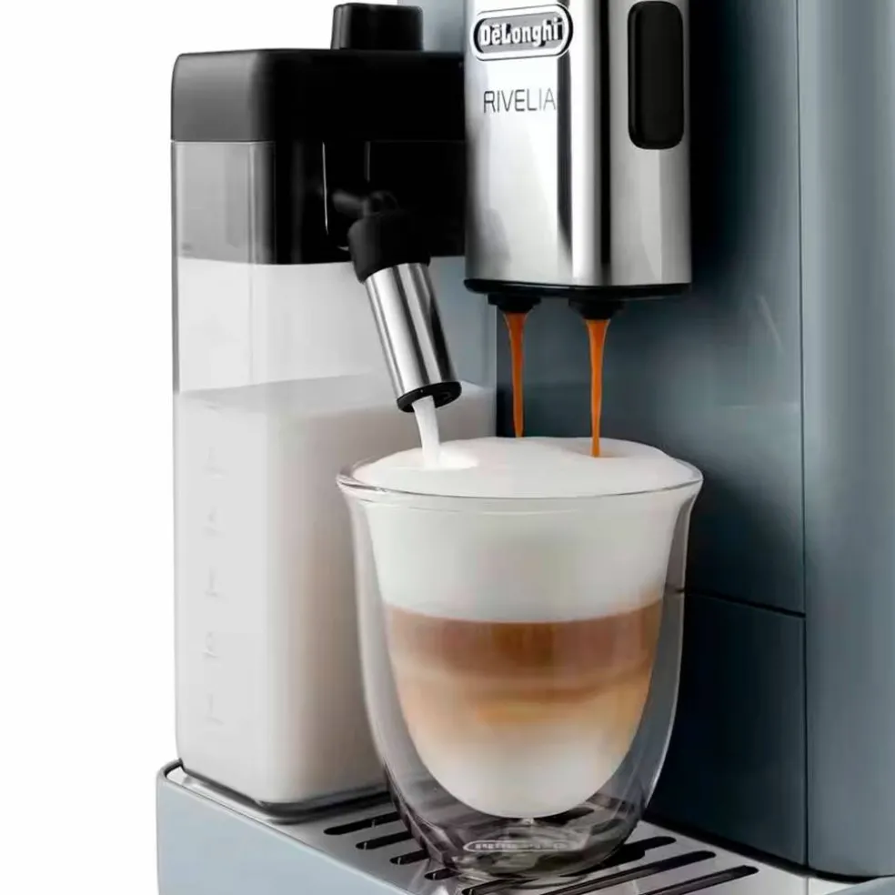 Rivelia EXAM440.55.W Helautomatisk kaffemaskin, vit