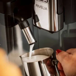 Rivelia EXAM440.55.W Helautomatisk kaffemaskin, vit