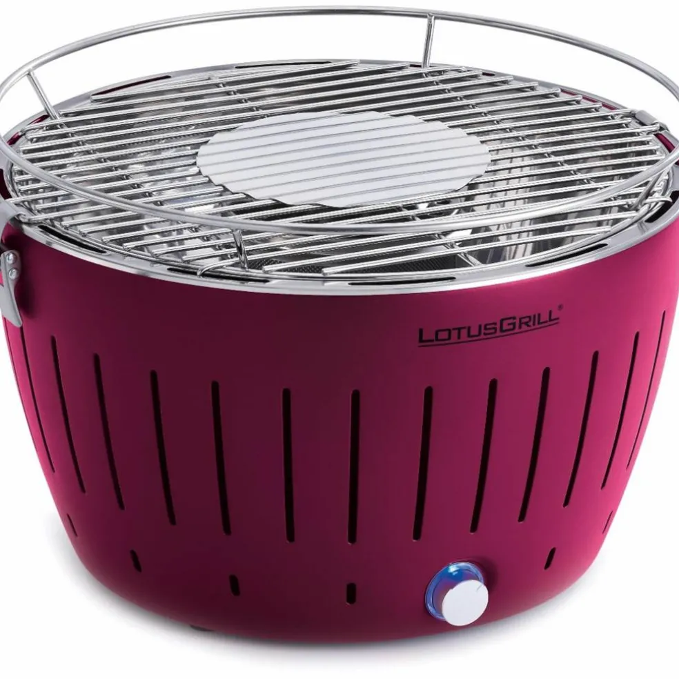 Rökfri kolgrill Lila