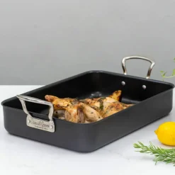 Roaster 28 cm x 18 cm, svart
