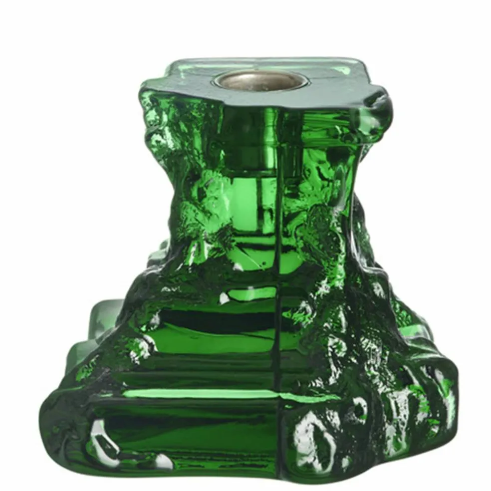 Rocky Baroque ljusstake 95 mm, emerald green