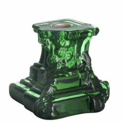 Rocky Baroque ljusstake 95 mm, emerald green