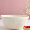 Rose bladskål 29 cm, créme