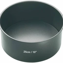 Rund Bakform löstagbar Botten Non-Stick D: 10 cm H: 7 cm