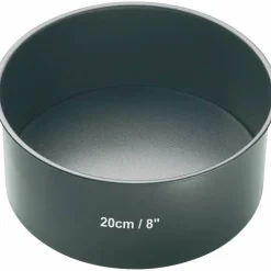 Rund Bakform löstagbar Botten Non-stick D: 20 cm H: 8 cm
